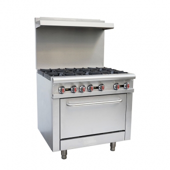 6 burner gas ranges