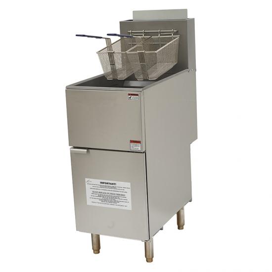 Commercial gas floor fryer