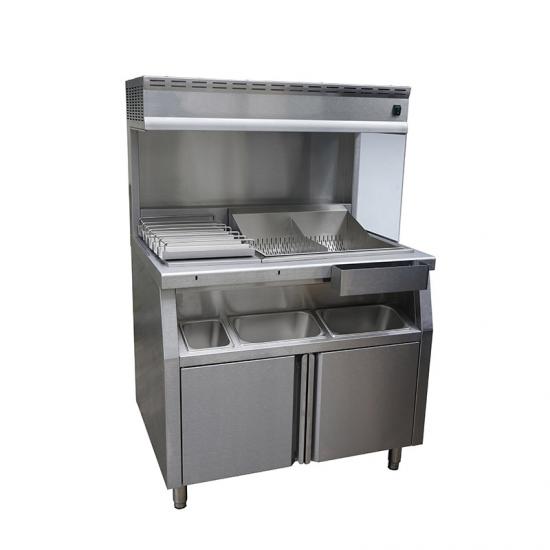 French Fries Bagging Station