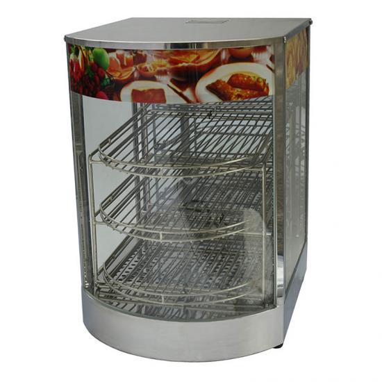 Display warmer cabinet