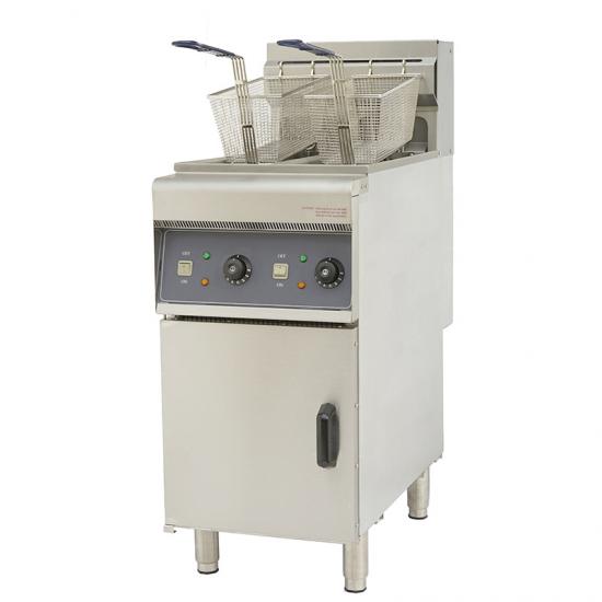 Twin tank fryer