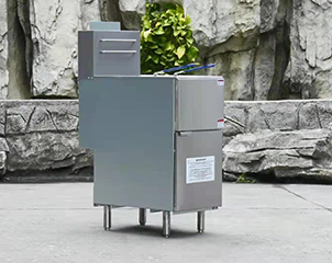 GF90 Commercial Gas Deep Fryer 3 Burners 90,000 BTU