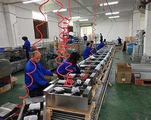Rebenet EHP-2S 2 Burners Gas Hotplate Burning Test on Production Line